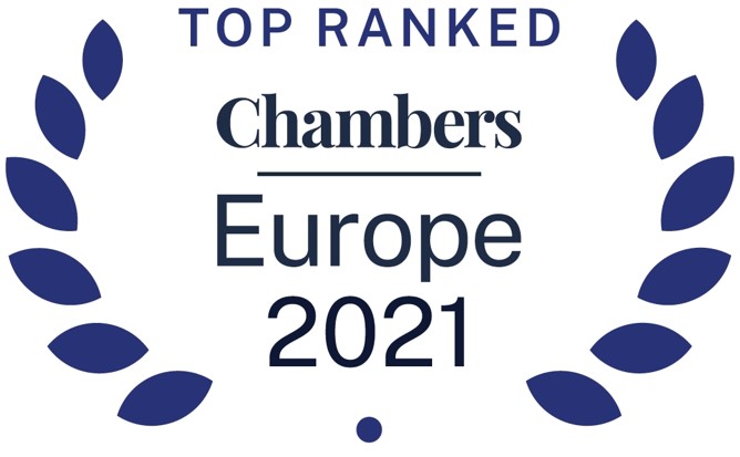 Юридическая фирма АЛРУД сохраняет лидирующие позиции в рейтинге Chambers Europe 2021
