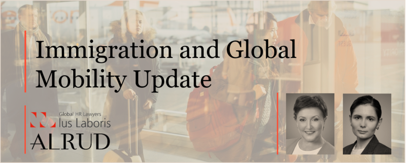 ALRUD experts have prepared a chapter for "Immigration and Global Mobility Update" within the Ius Laboris alliance