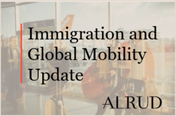 ALRUD experts have prepared a chapter for "Immigration and Global Mobility Update" within the Ius Laboris alliance
