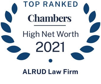 АЛРУД сохраняет лидирующие позиции в рейтинге Chambers HNW 2021