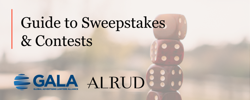 ALRUD experts prepared a chapter for the international edition of Sweepstakes & Contests: A Global Legal Perspective