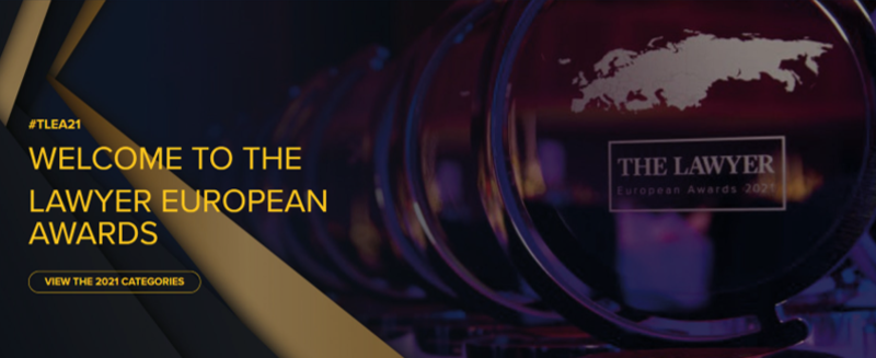 АЛРУД в числе номинантов премии The Lawyer European Awards