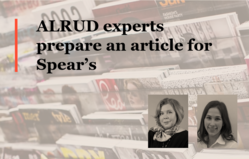 ALRUD experts prepare article for Spear’s